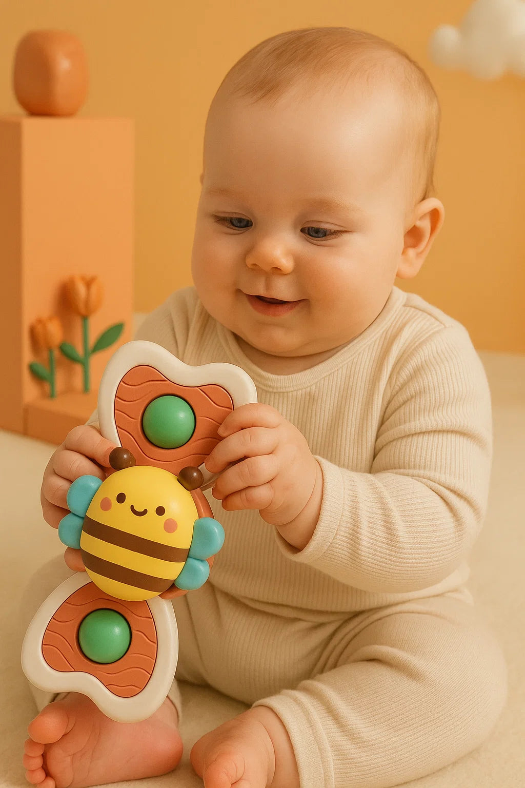 Baby Spinner Speeltje met Zuignap